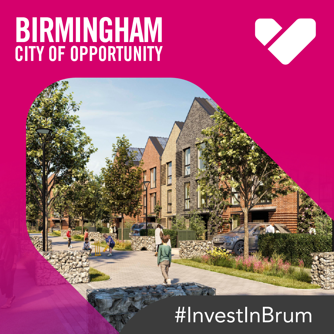 A rendering of the Ladywood regeneration